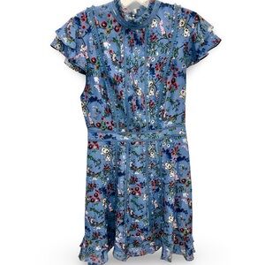 Alice + Olivia Women's Silk Floral Dress Size 4